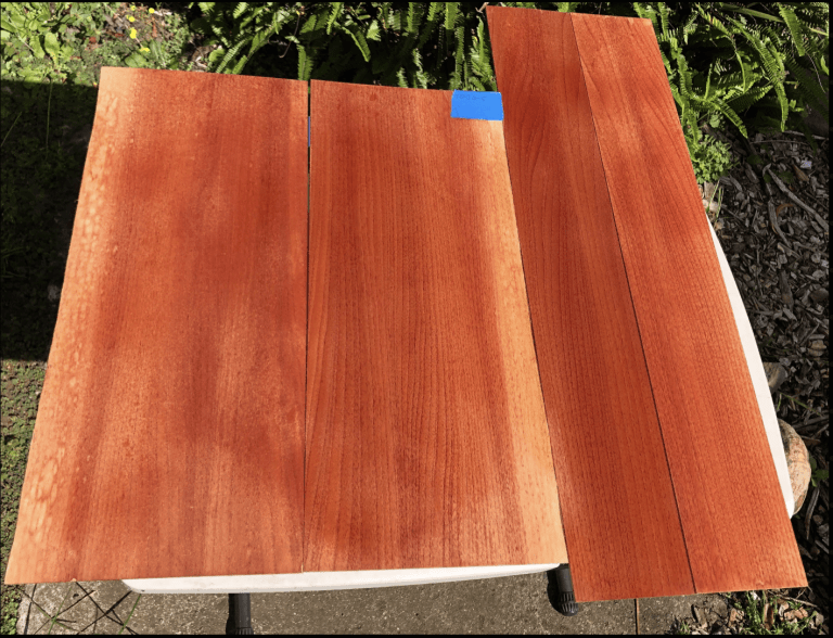 Australian Red Cedar Hawaiian Toon Jumbo Guitar Set 4 pieces